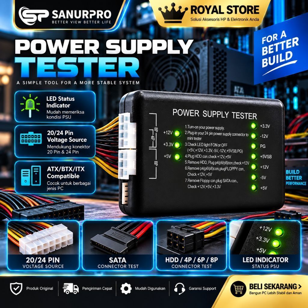 SANURPRO POWER SUPPLY TESTER