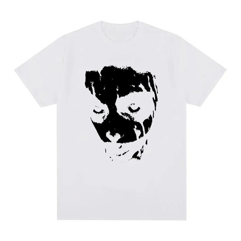 Kaos Grafis Rapper Playboi Carti Whole Lotta Red Die Lit Wanita Hip Hop Gothic Lengan Pendek Oversiz