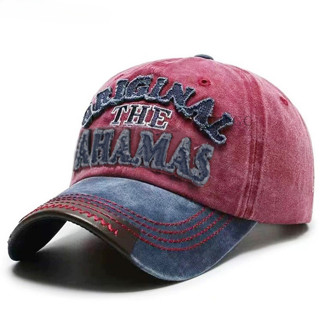 TOPI Original VintageTopi Baseball Dewasa Pria & Wanita Snapback Original The Black Retro Washed ORI