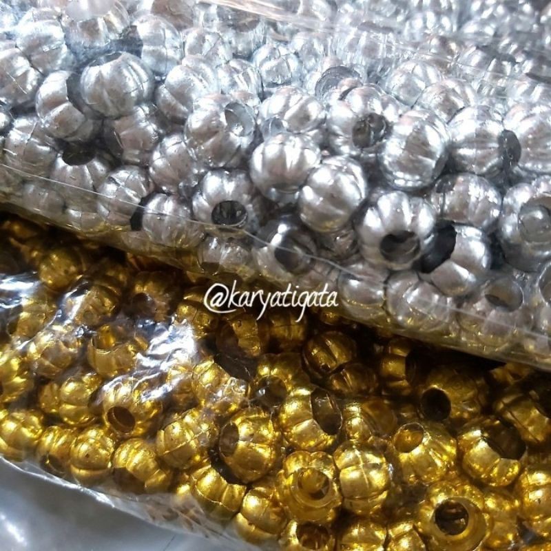 HALHIMAH Lobi Lobi 12 mm - Emas/ Perak (450 Gram)