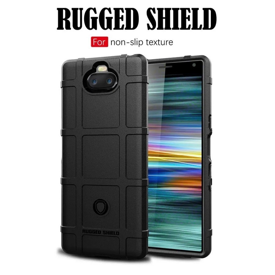CASE SONY XPERIA 10 / 10 II / 10 III Case Rugged Shield Armor Softcase Casing