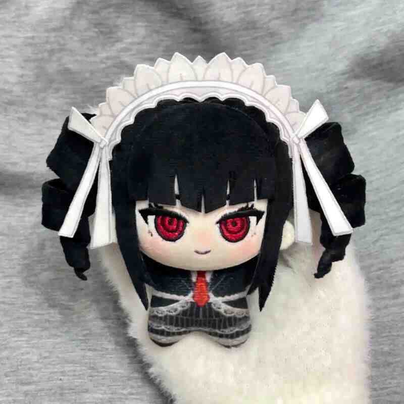 Danganronpa Celestia Ludenberg Print Plush Doll Mini Starfish Body Plushies Pendant Keychain Stuffed