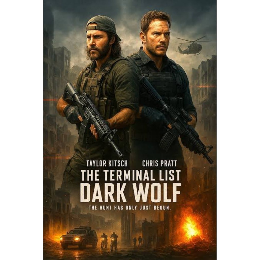 DVD THE TERMINAL LIST : DARK WOLF (2025) 2 DISC SBARAT BEST QUALITY