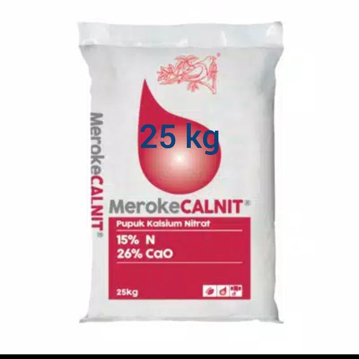 MEROKE CALNIT 25 KG PUPUK KALSIUM NITRAT