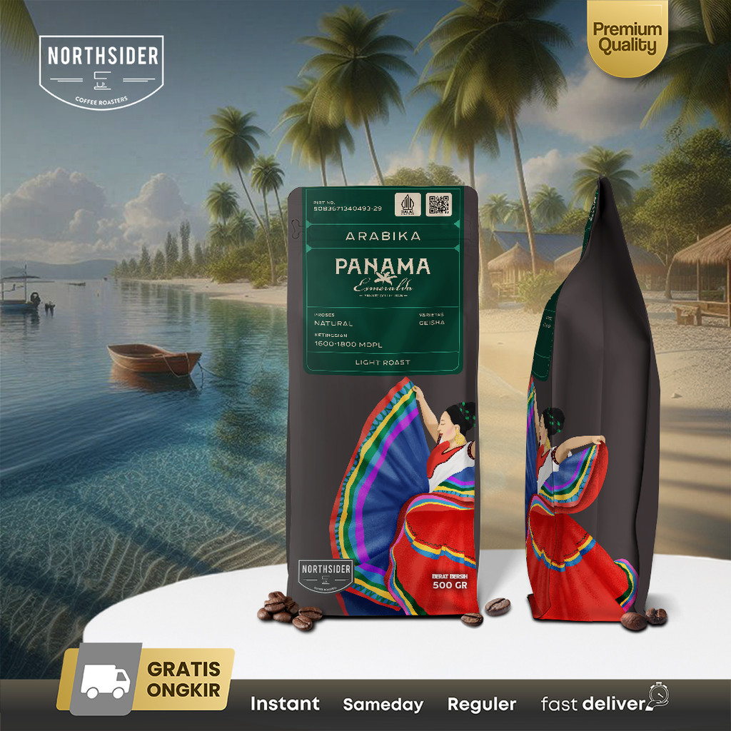 Northsider Kopi Arabika Panama Geisha Esmeralda Private collection Natural coffee