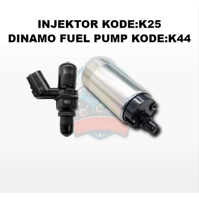 INJEKTOR INJECTOR KODE K25 DINAMO FUEL PUMP KODE K44 SCOOPY ESP, BEAT SPORTY ESP, BEAT POP ESP