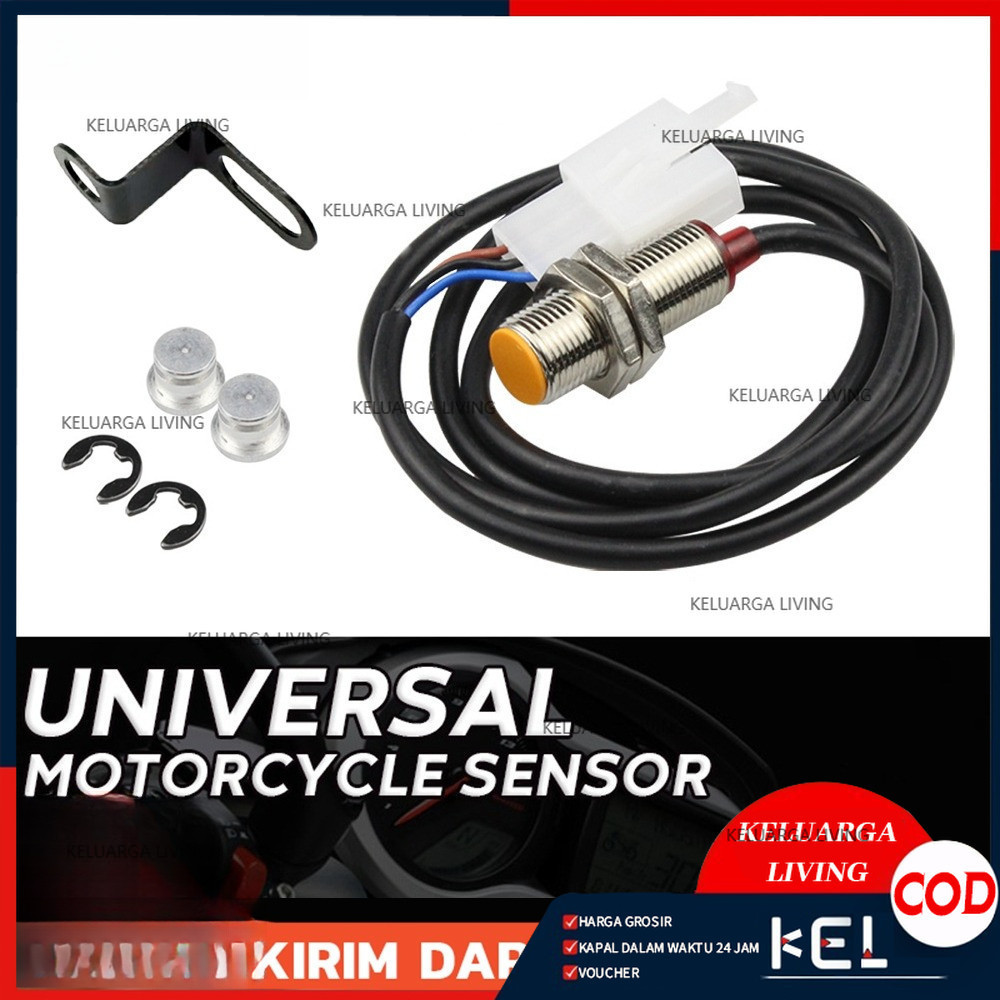 Sensor Speed Speedometer Kecepatan Digital + Dudukan Universal Sensor Speedo