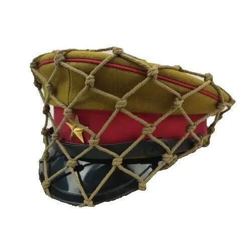 WWII WW2 JAPANESE ARMY IJA OFFICER'S VISOR CAP & CAMOUFLAGED NET HAT