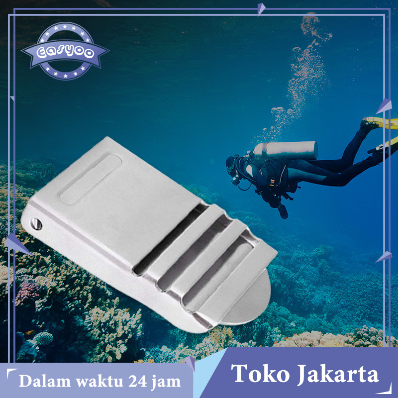 (Buckle Only) Buckle Sabuk Belt Pemberat Freedive Buckle Belt Diving Weight Belt Diving Accessories