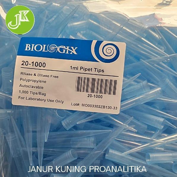 Blue Tip 1000ul, Pipet Tip 1000ul, Tip Biru 1ml, Blue Tip 1ml, Universal Tip 1000ul, Bulk Autoclavab