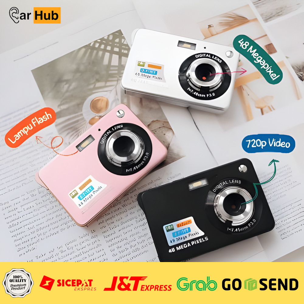 NIJI i20 Digital Camera Digicam Kamera Pocket 48MP