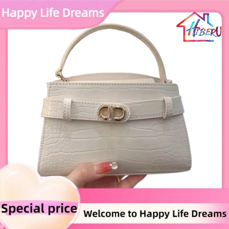 Tas CNK Buckle Top Handle Bag - Sling Bag - Crossbody Import