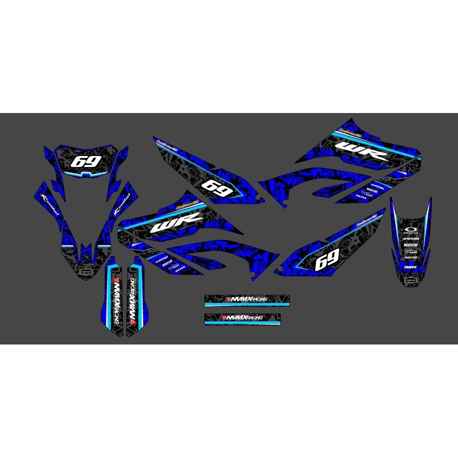 decal wr 155r | yamaha wr 155r | supermoto wr | FULL BODY | DECAL MURAH DECAL CUSTOM