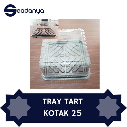 Tray Tart Kotak 25 - Mika Kue Tart - dos tart