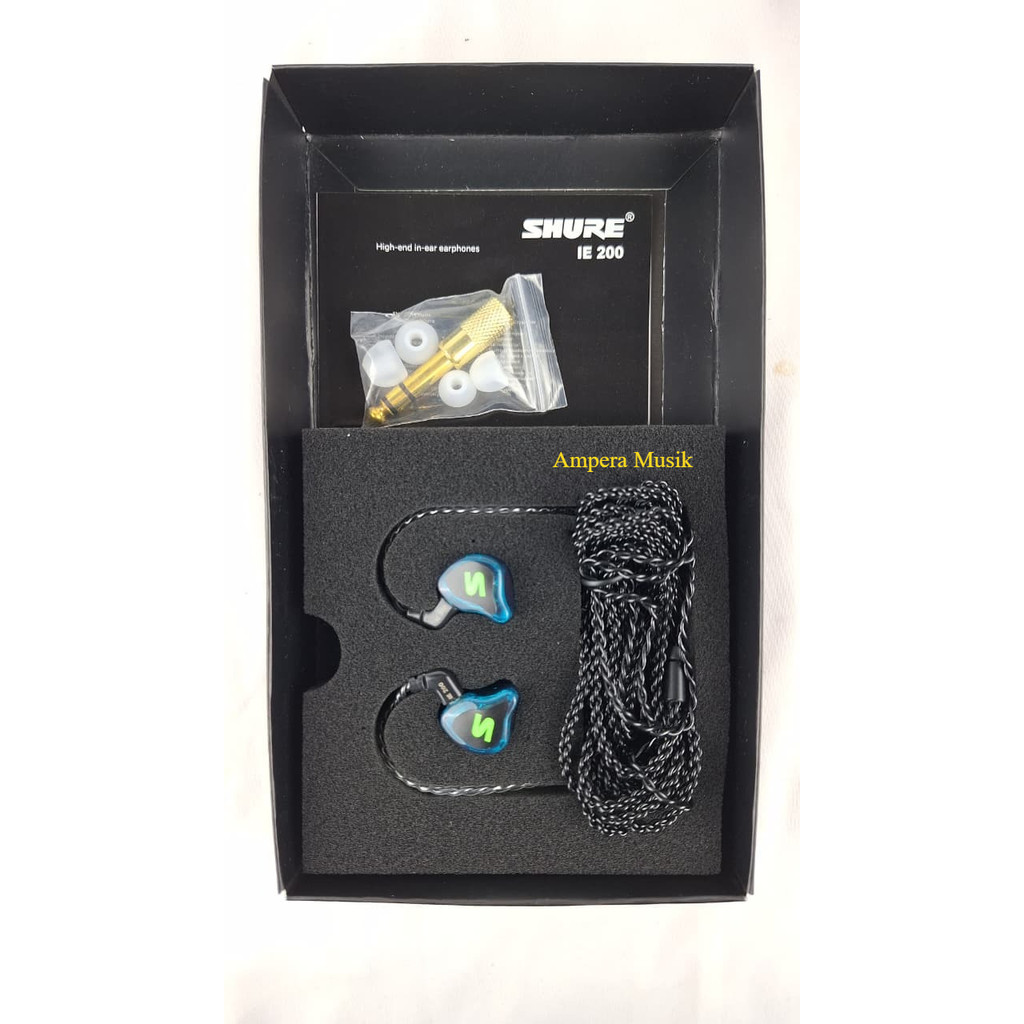 HEADPHONE IN EAR SHURE IEM200 Headphone Monitor Shure IEM 200 NEW