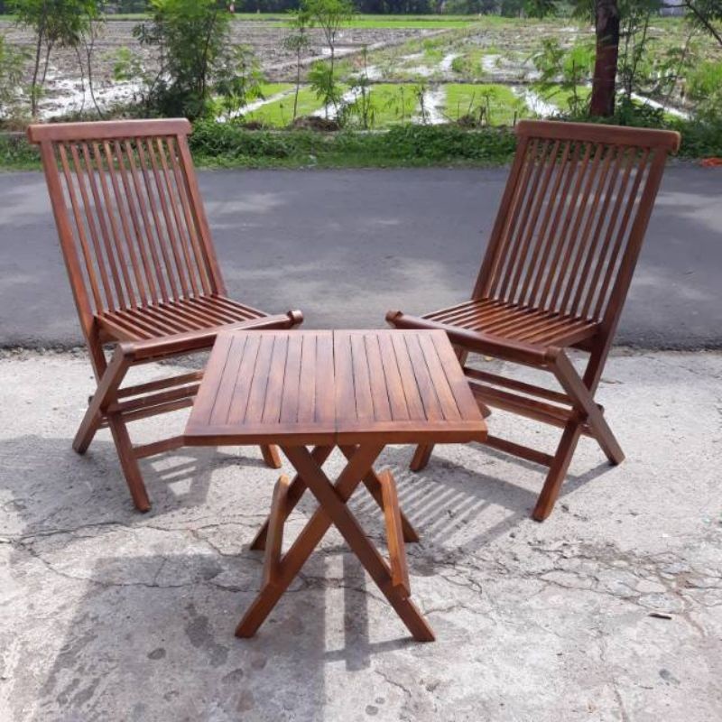 set meja teras kursi lipat minimalis meja teras minimalis termurah