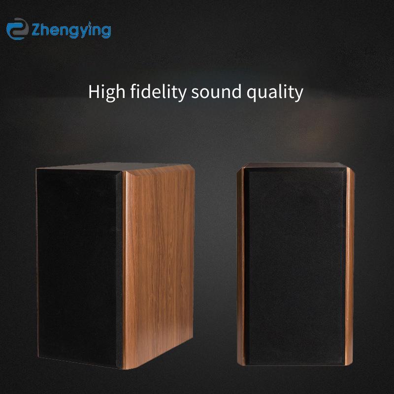 Pair Wooden Bookshelf Speakers Fashion HIFI Speaker 6-inch Audiophile Grade Passive Bookshelf Two Sp