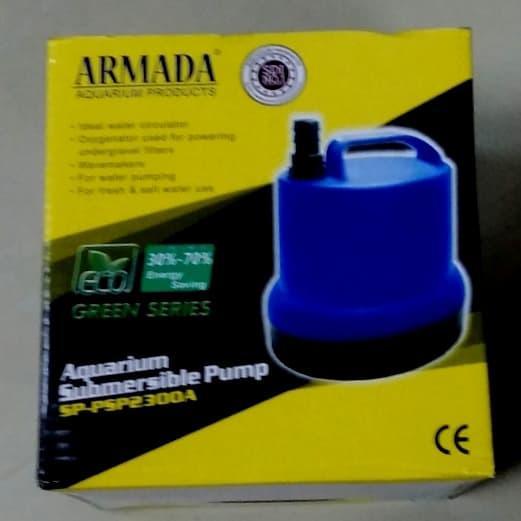 [ Promo ] || pompa celup kolam ikan Armada SP-PSP2300A 27W Fmax.2500L/H Hmax.2.5m