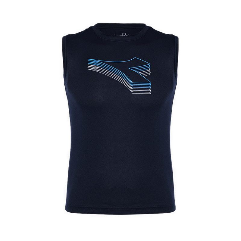 Diadora Pulloc Sleeveless Jr Boys's - Black