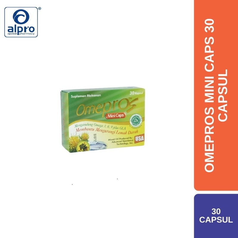 Omepros Mini Caps 30 Kapsul