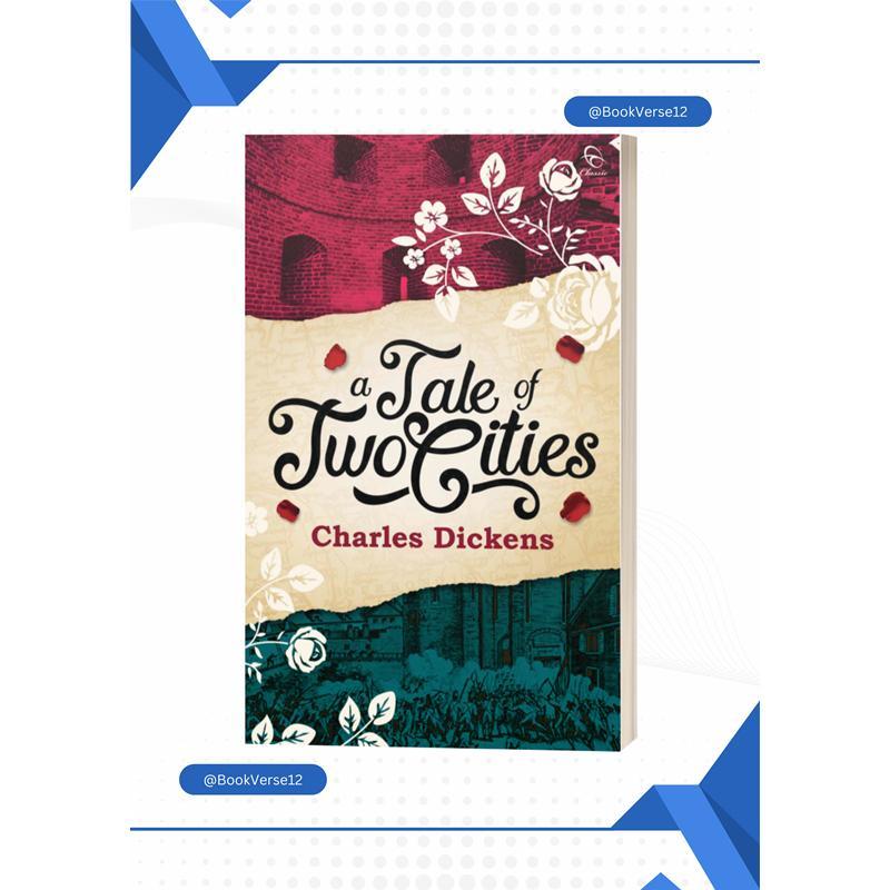 Buku A Tale of Two Cities Charles Dickens, Bahasa Indonesia Soft Cover