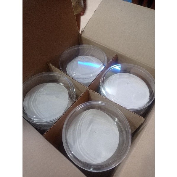 Toples Mika 250gram Plastik Nastar Kue Nanas Kering Lebaran Murah Isi 12 Bulat Kotak 1/4kg 250 gram