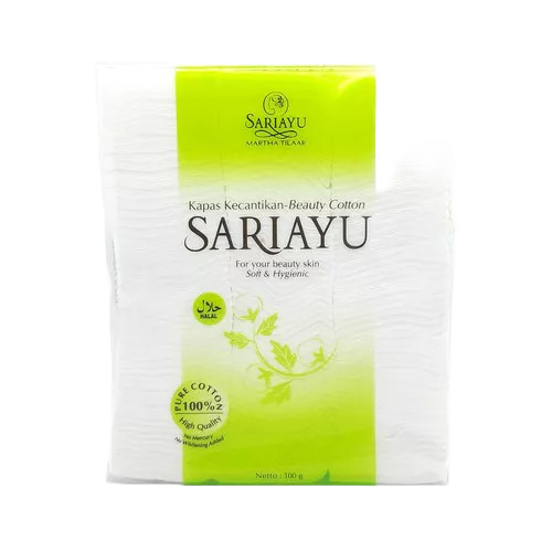 Promo Sariayu Facial Cotton Kapas Kecantikan 35gr | 50gr | 100gr | KAPAS SARIAYU
