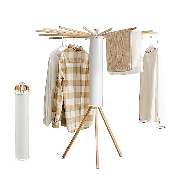 360 Degree Rotating Clothes Drying Rack Octopus Drying Rack Standing Folding Clothes Drying Rack