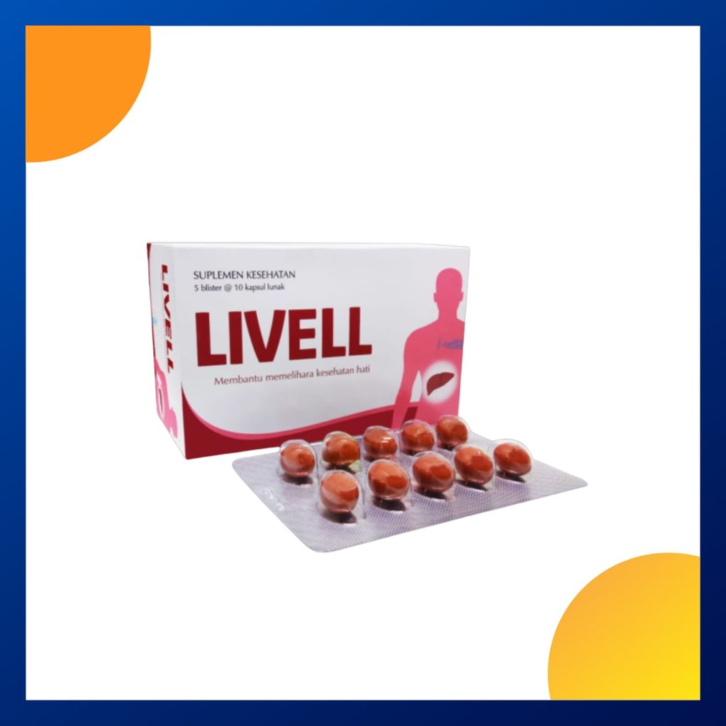 Livell Box Isi 50 Kapsul Lunak