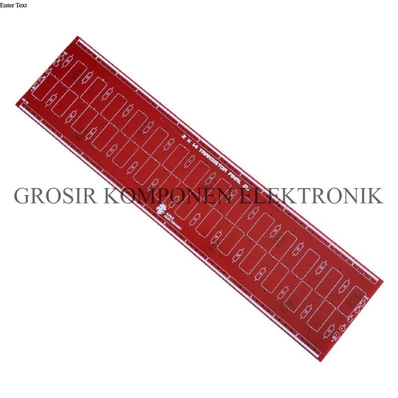 PCB TR Final Transistor 2U 2x14 30Cm Toshiba AE-25 Murah Berkualitas