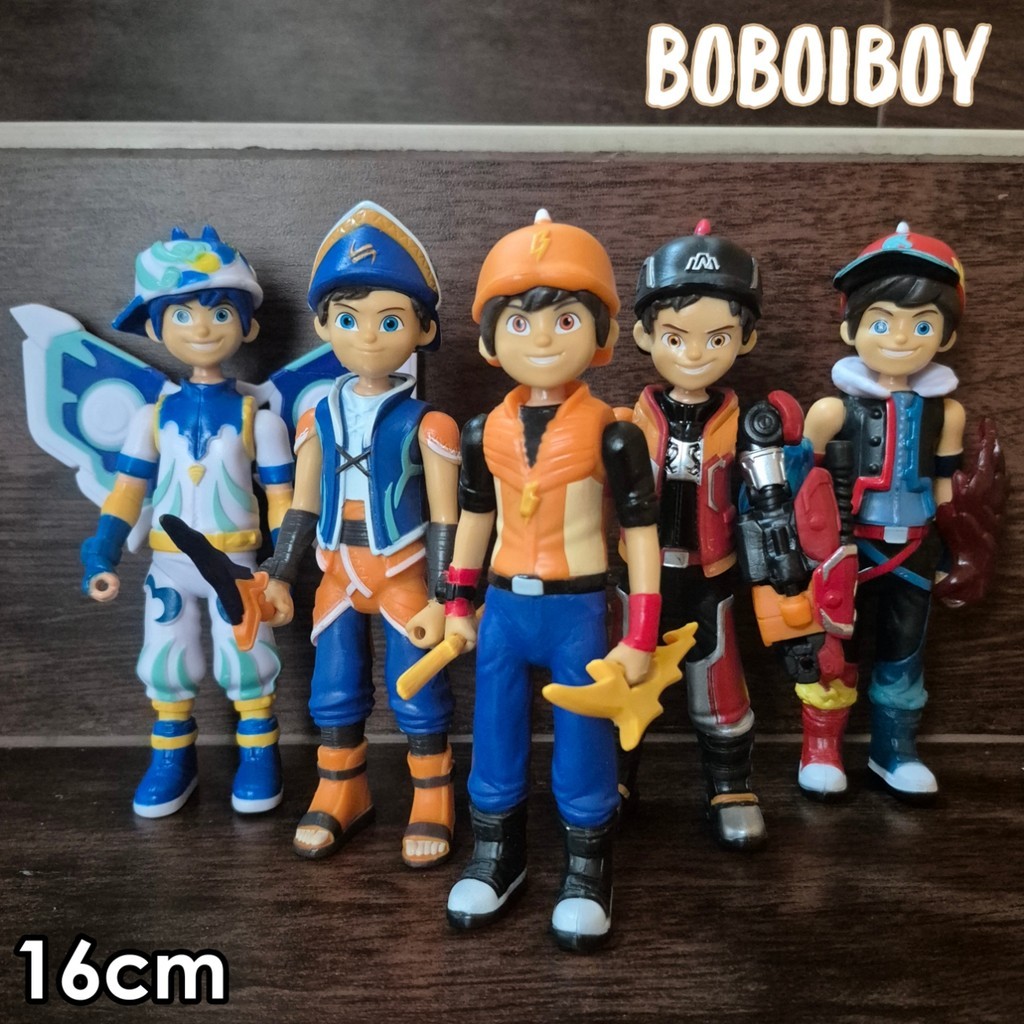 TOFA.ID Mainan BOBOIBOY GALAXY Action Figure Boboi Boy Monsta Sopan Gentar Beliung Frostfire