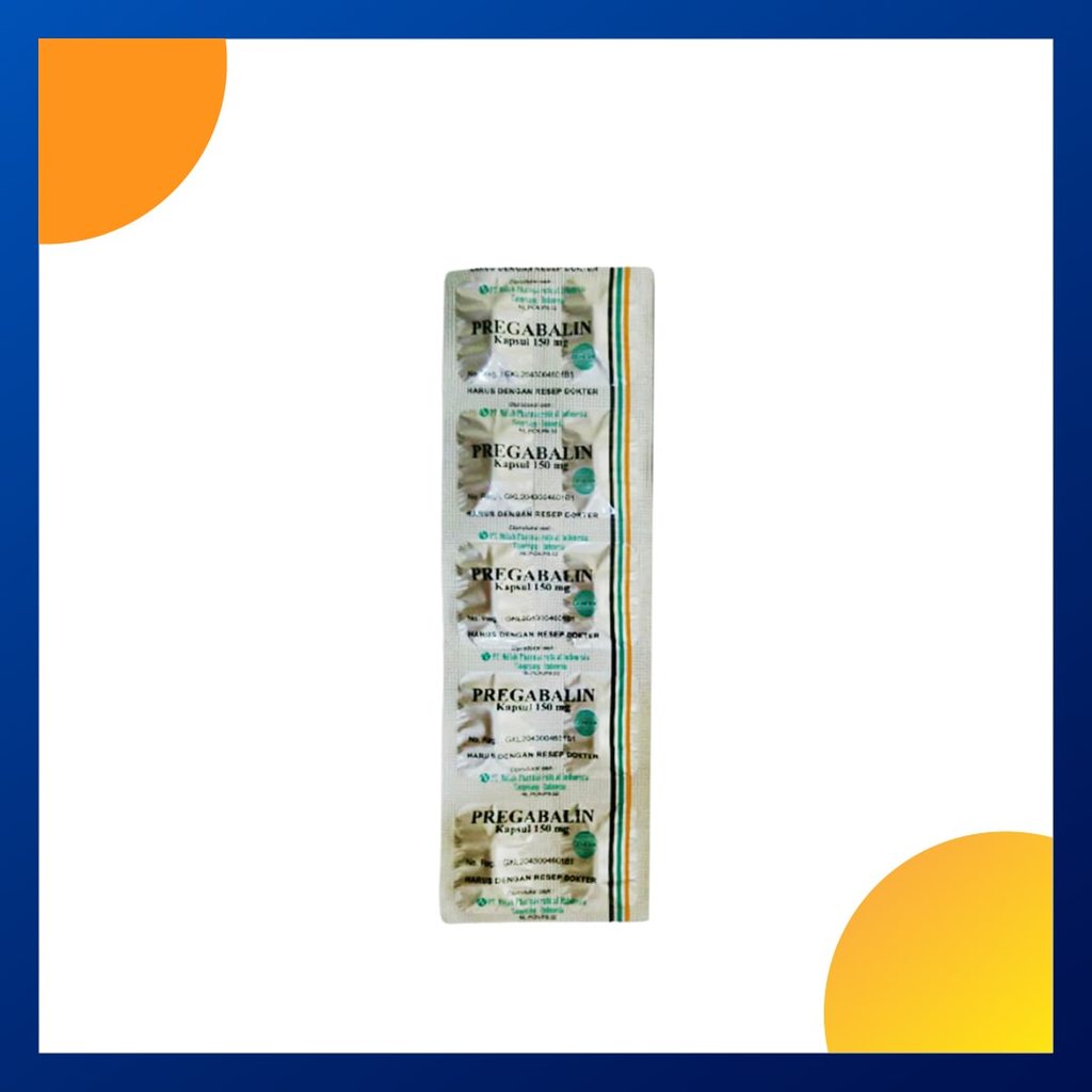 PREGABALIN GENERIK NULAB 150 MG 1 STRIP @ 10 KAPSUL