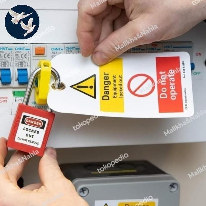 loto padlock - safety padlock Diskon