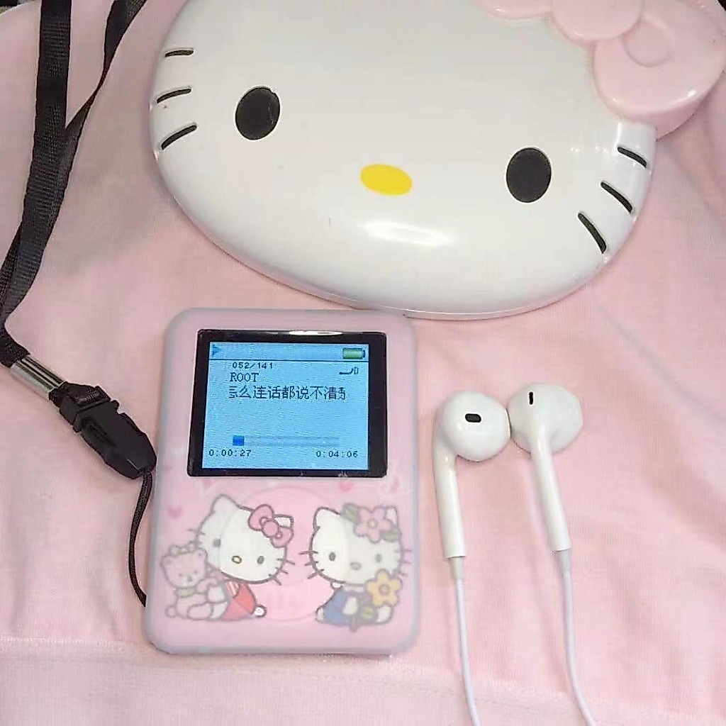 MP3 Player Original MP4 MP5 Mini Memori Internal Pemutar Musik Portable Speaker E-Book untuk Pelajar