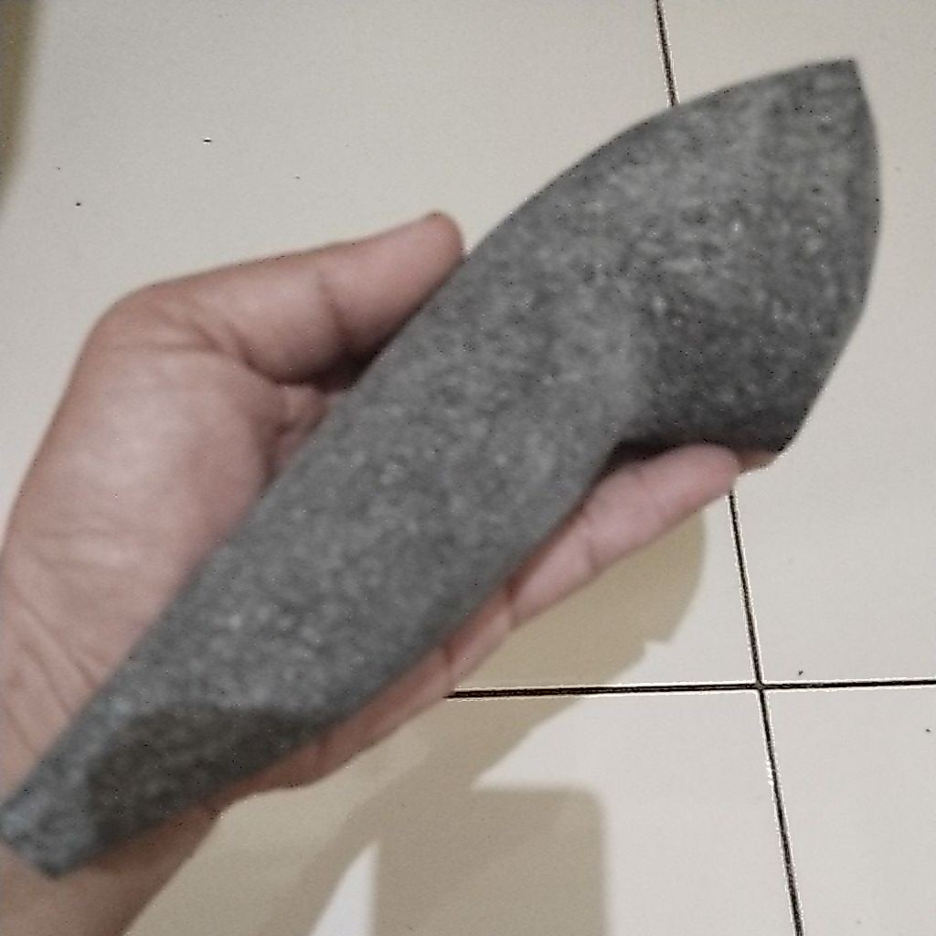Ulekan Batu - Munthu Batu, Kuat, Tahan Lama, Tekstur Keras, Batu Alam Asli