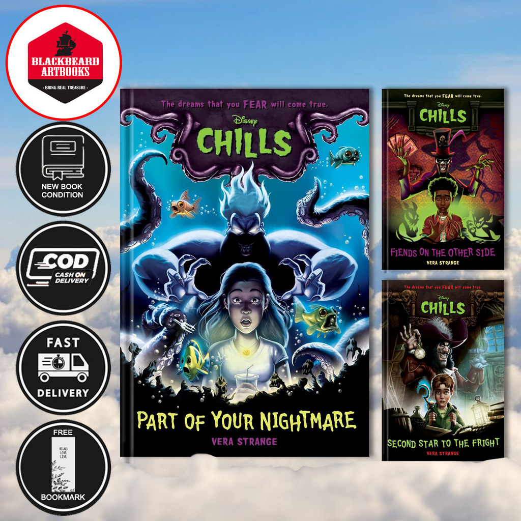 Disney Chills 7 book series ( Part of Your Nightmare | Fiends on the Other Side | Be Careful What Yo