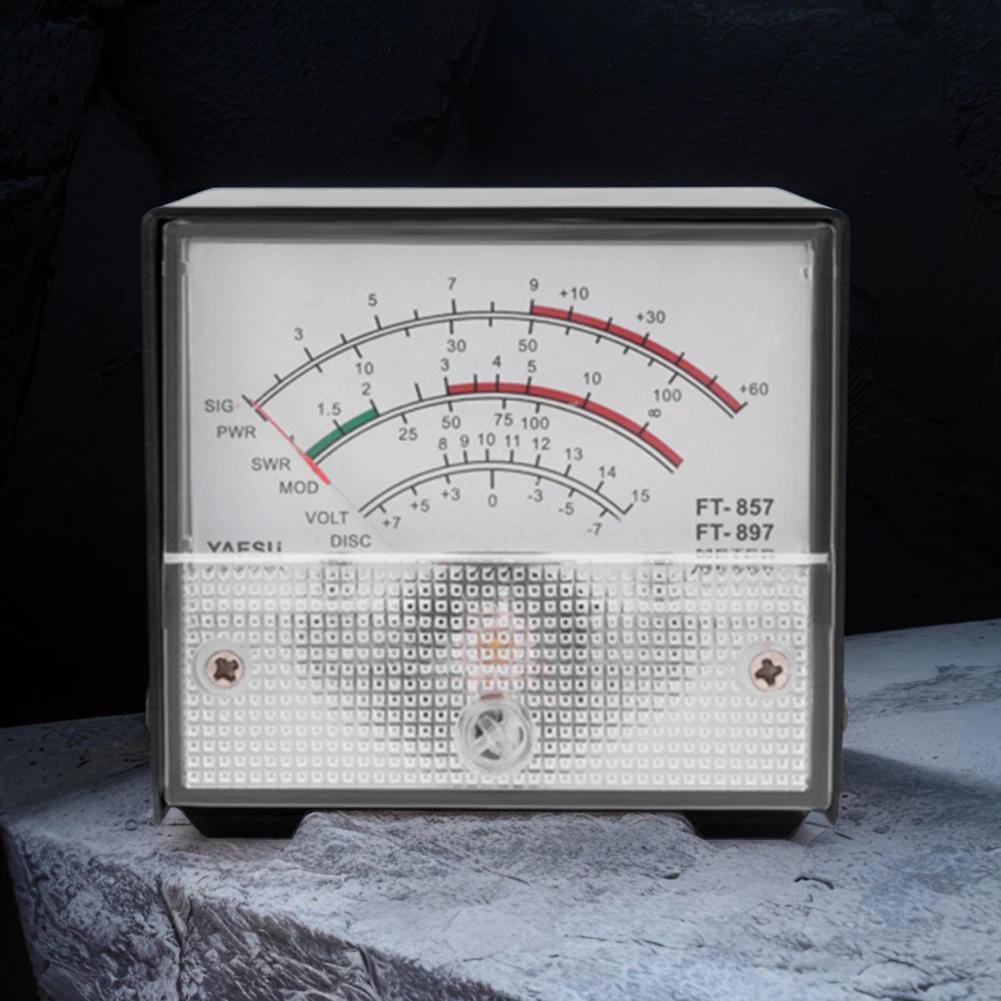SWR Watt Meter High Precision SWR Watt Power Meter Receive Display Standing Wave Meter for Radio Ant