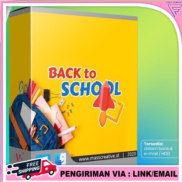 Template Aplikasi  Premiere Pro - Back To School