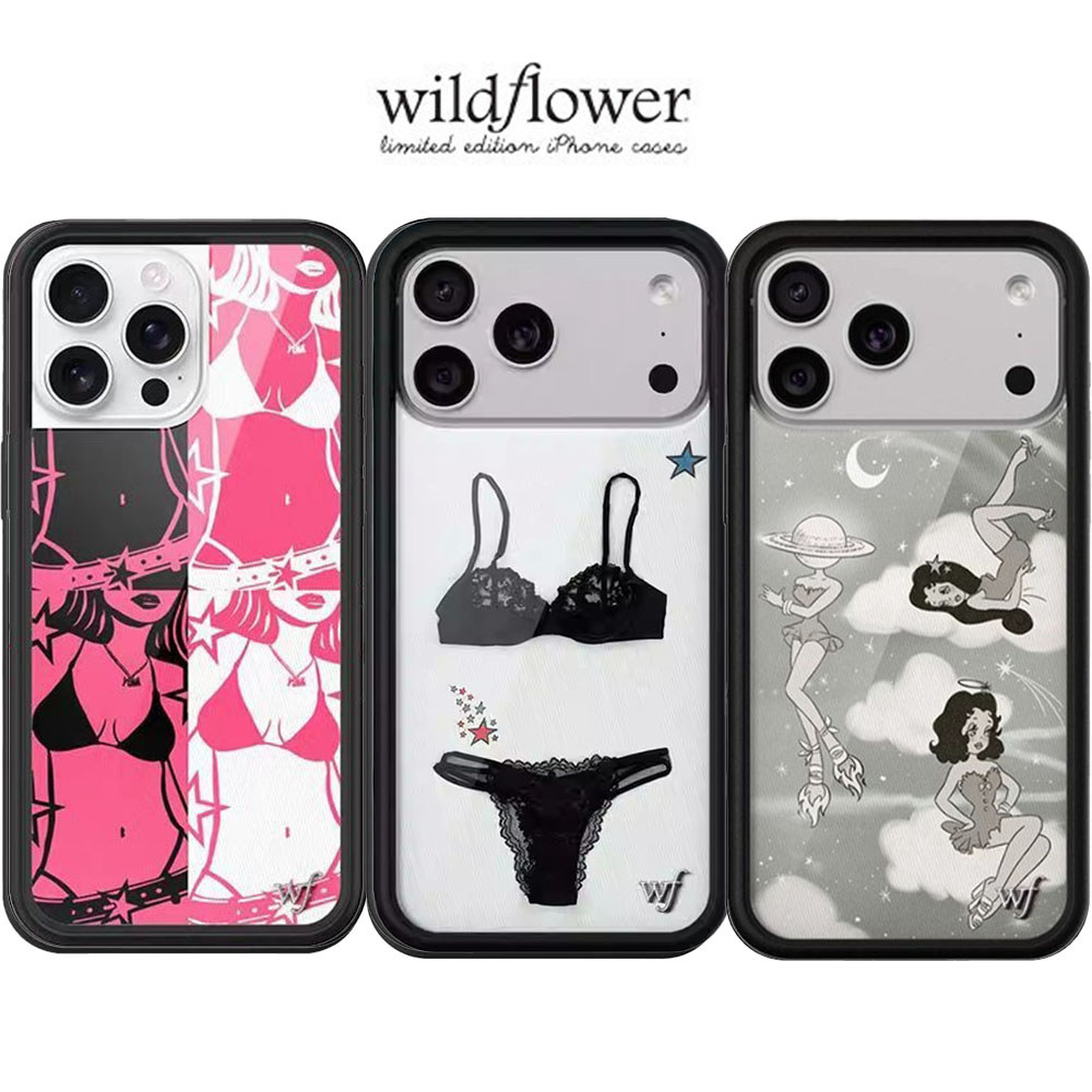 New Wildflower READY Tara Yummy Wf Hot Bikini Pink Ins Phone Case for IPhone 18promax 18pro 17 17pro