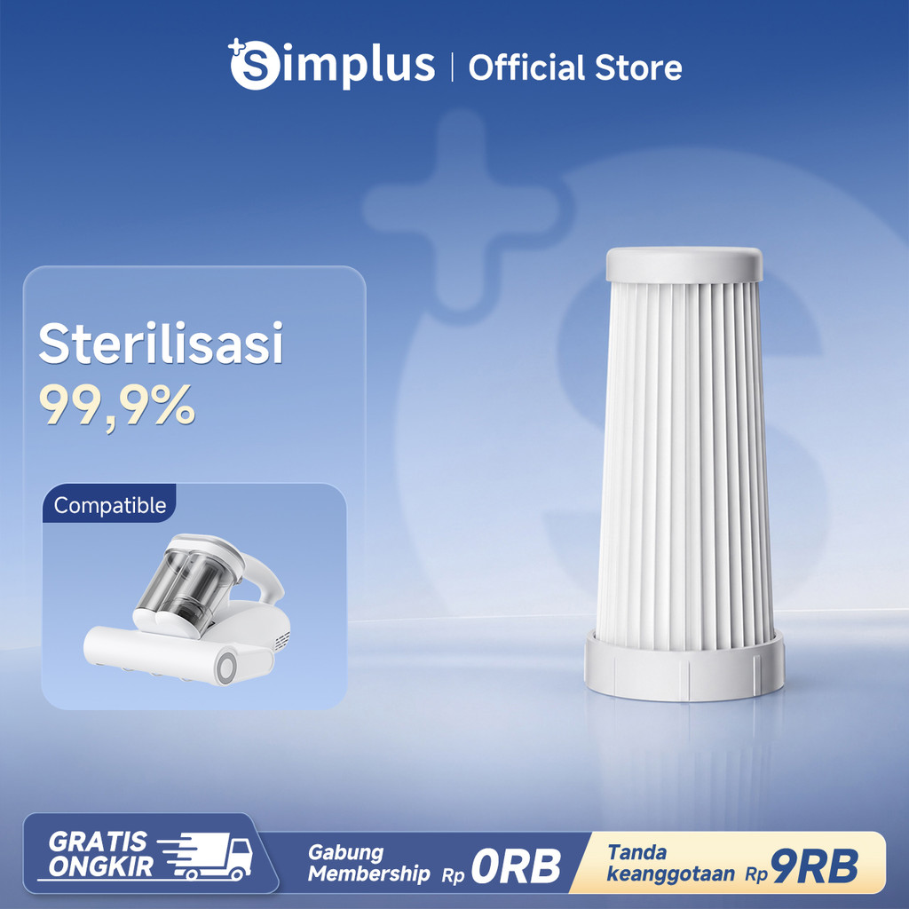 Simplus HEPA F9 Hanya berlaku untuk Simplus Dust Mite Vacuum Cleaner 007