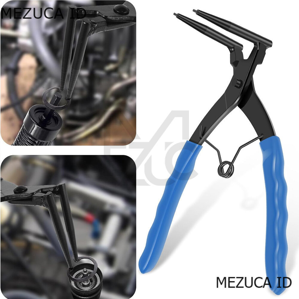 Tang Snapring Klip 10 Inci Lurus Bengkok Tang Snap Ring Long Nose Internal Straight Bent Snepreng Al