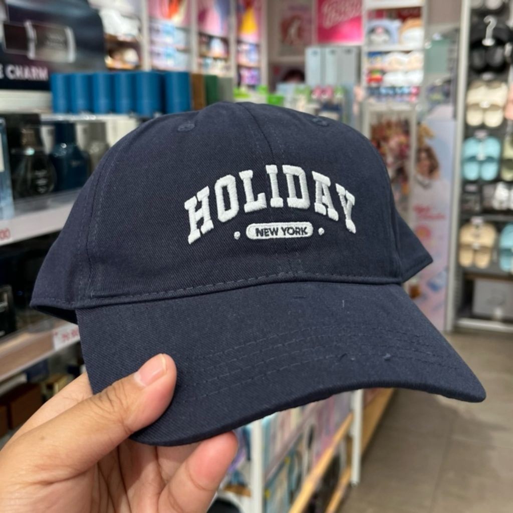 ONLINE MINISO Topi Miniso Holiday Baseball Cap Miniso Topi Bisbol Topi Baseball Pelindung Dari Terik