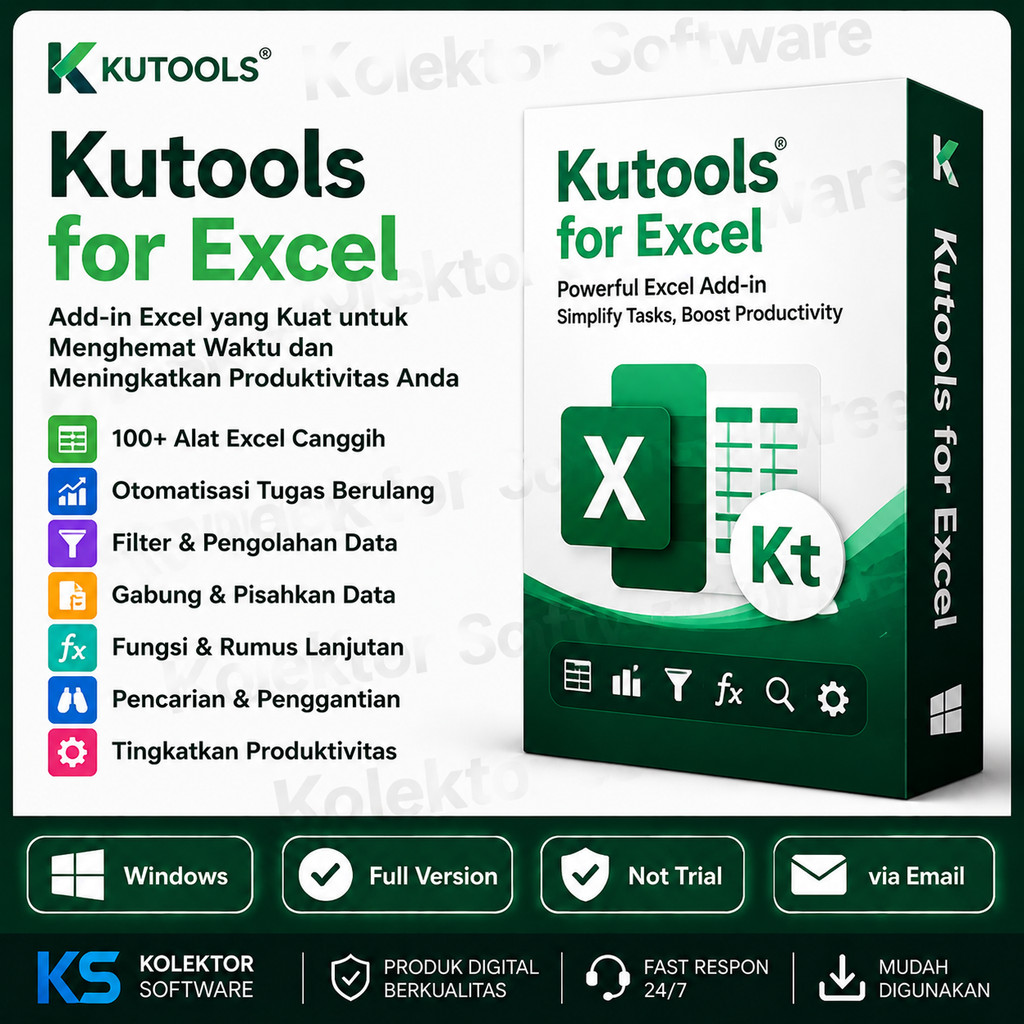 Kutools for Excel - Full Version, Lifetime
