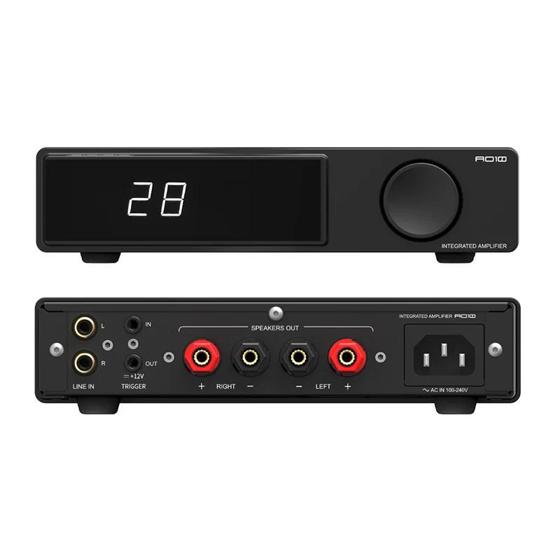 SMSL AO10 Power Amplifier Bluetooth5.3 TPA3116x2 Chip Input 12V Synchronous Switch 100Wx2 2ohm Speak