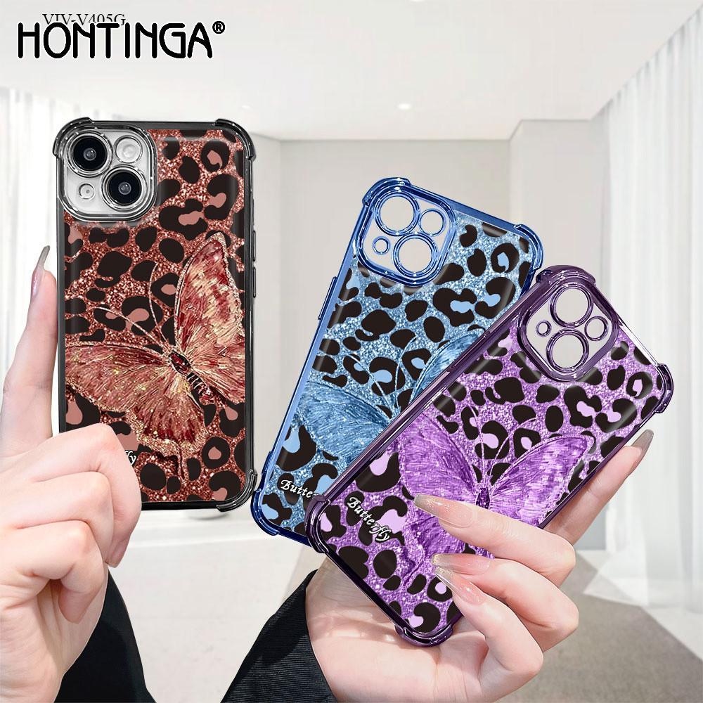 Hontinga Casing Hp Untuk VIVO V70 V60 V40 V15 iQOO Neo Z10R 10 Z10 FE Lite 4G 5G Anti Jatuh Dengan K