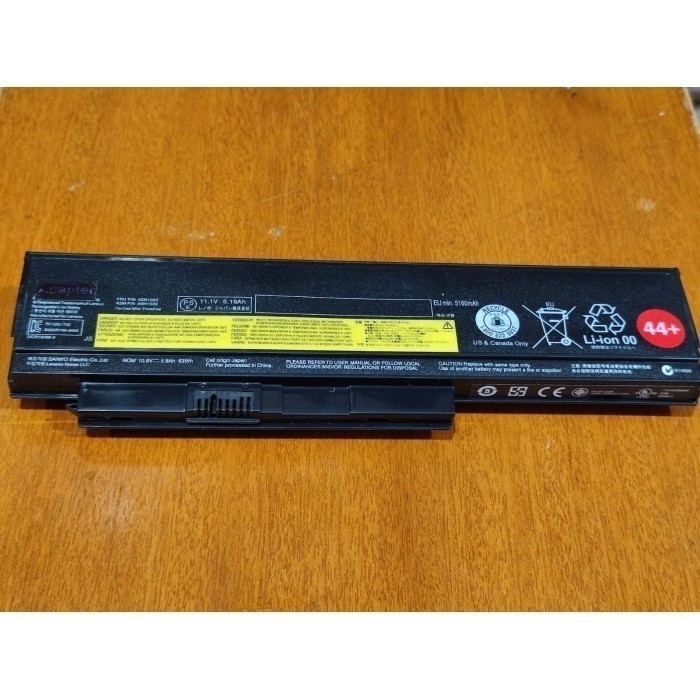 Baterai laptop Thinkpad X230 X230i X230s 44+ ori