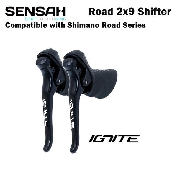 Brifter SENSAH IGNITE 18 SPEED Shifter 2 9 9SPEED KIRI KANAN SEPEDA BALAP LIPAT
