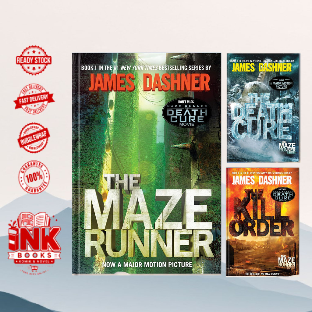 The Maze Runner 5 book series  ( The Maze Runner | The Scorch Trials | The Death Cure | The Kill Ord