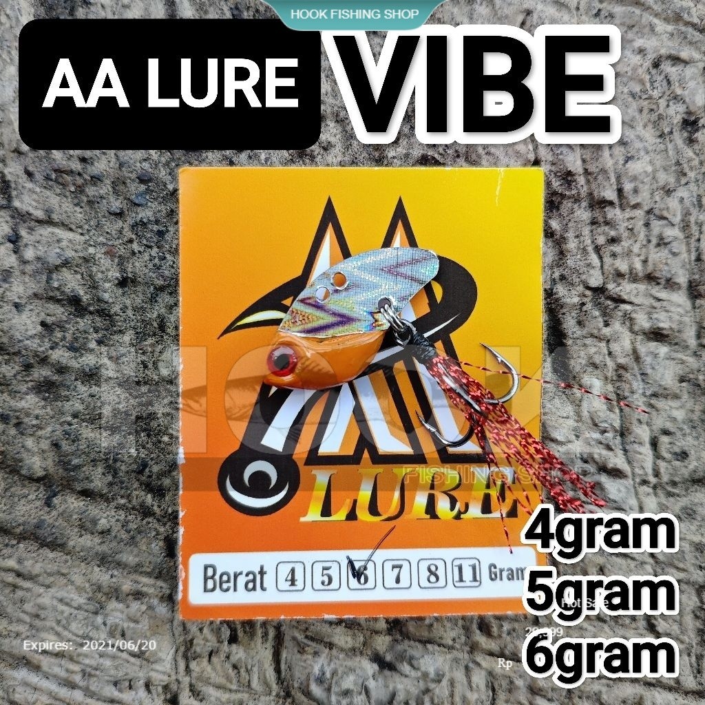 HFS AA LURE vibra / sirip hiu / HS / umpan getar / vibe