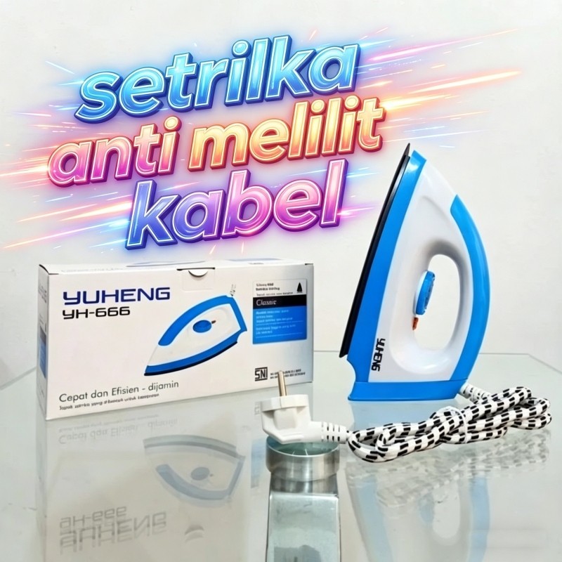 COD setrika Setrika Listrik HD1172 dengan Alas Anti LengketYH-333